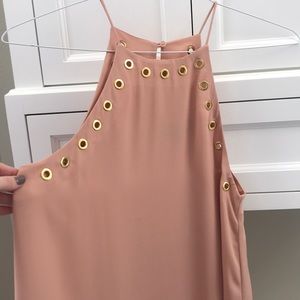 Lulus blush pink dress